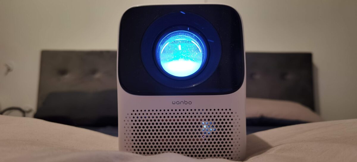 Wanbo T2 - Front View of the Portable Projector