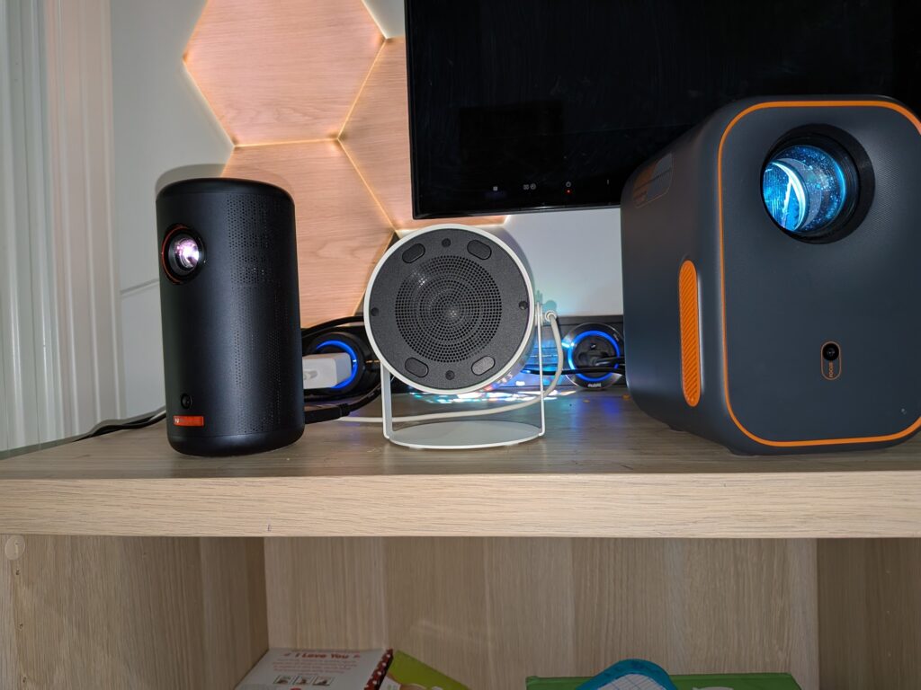 The Xming may look powerful, but in practice, it’s the weakest in sound performance compared to Nebula Capsule 3 and Samsung Freestyle