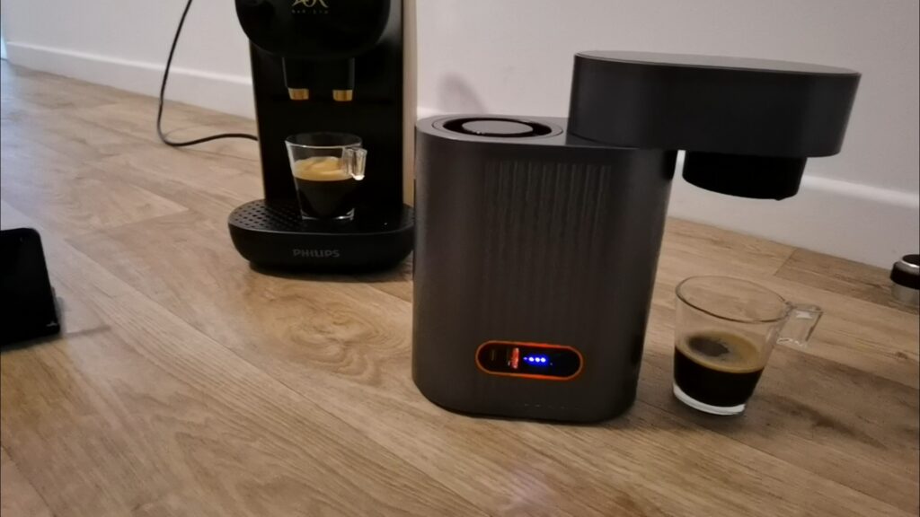 portable coffee machine brevage compare to the classic nespresso machine