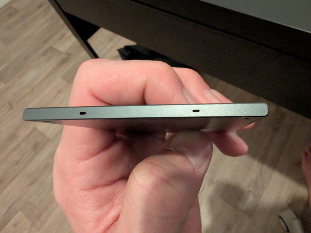 the two mic on the hidden voice recorder